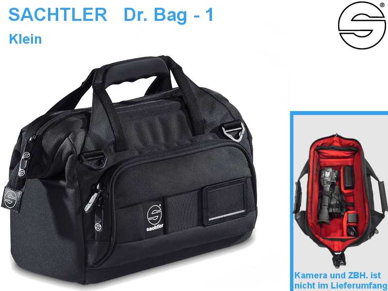 Sachtler Dr. Bag-1 SC001 DSLR/HDV Kamera Tasche {S-extraklein}
